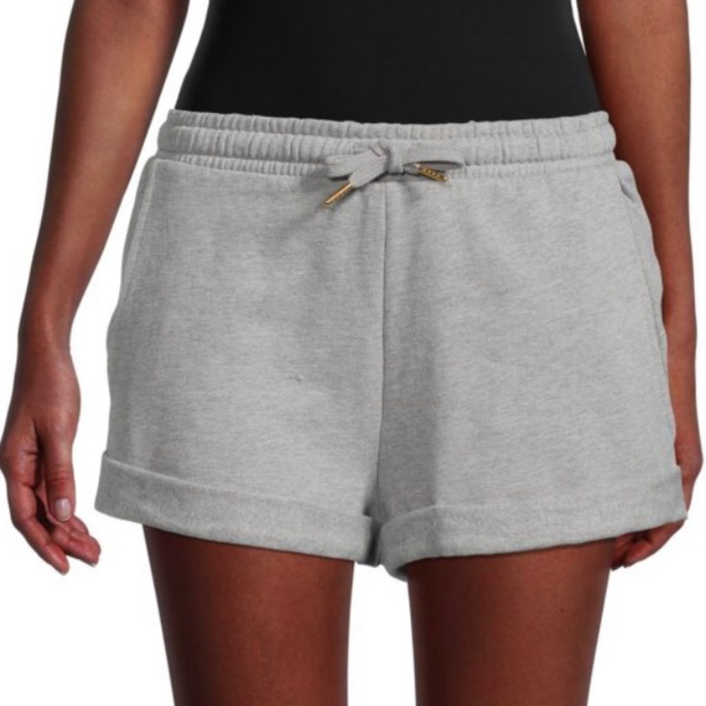 WeWoreWhat Pull On Sweat Short Solid ZWY Hay XL